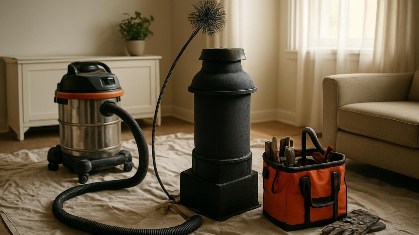Local chimney sweep & inspection for Hamilton homes
